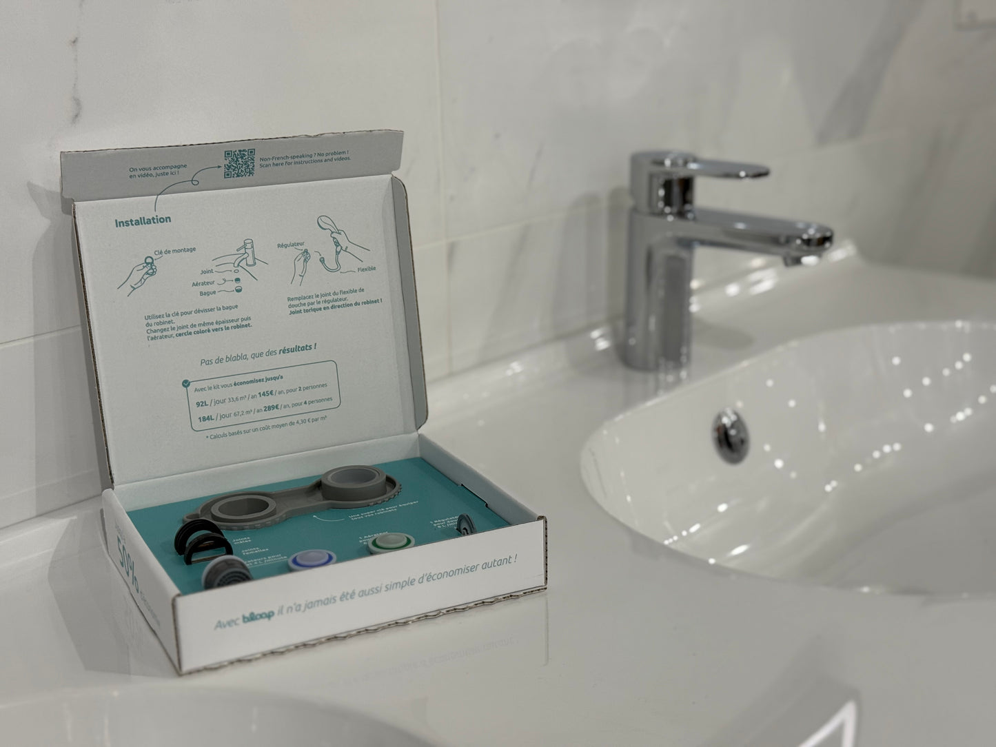 Kit d'économie d'eau